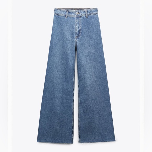 ZARA // The Marine Straight in medium blue - Picture 6 of 6